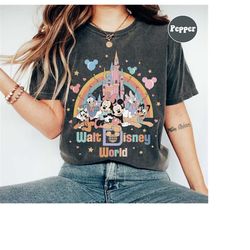 retro walt disney world comfort colors shirt, vintage