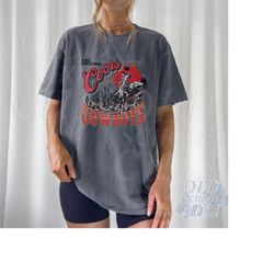 coors cowboy comfort colors t-shirt, vintage wester shirt,