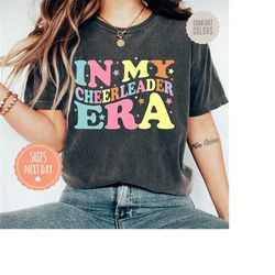 in my cheerleader era comfort colors tshirt -