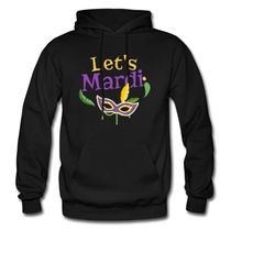 mardi gras hoodie. mardi gras sweatshirt. mardi gras