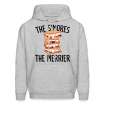 smores hoodie. smores gift. camping hoodie. fall sweatshirt.
