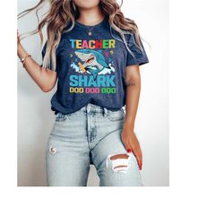 teacher shark shirt, virtual teacher shirt, back to