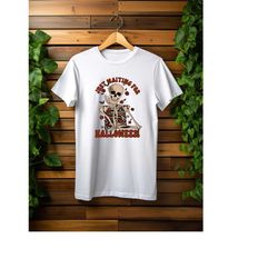 just waiting for halloween tshirt, custom halloween tee,