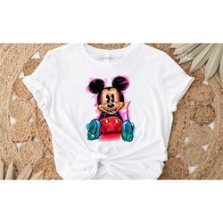 mickey shirt , mickey ears ,disney shirt, disneyland shirt , kids disney shirt , disney rock and roll shirt , funny disn