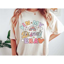 in my disney era comfort colors shirt,in my disney era shirt,colorful vacay shirt, disney shirts, disneyworld shirts,dis