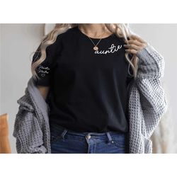 auntie shirt,aunt shirt,pregnancy announcement, gift for aunt, pregnancy reveal to aunt, cool aunt shirt,auntie leopard