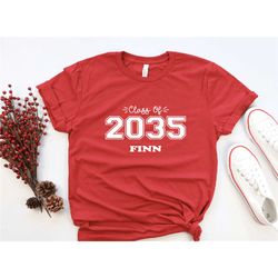 class of 2036 shirt,class of 2037,class of 2035,pre-kindergarten graduation shirt,kindergarten shirt, handprint shirt,fi