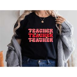 teacher shirt, teacher shirt, retro teacher shirt, vintage teacher shirt, teach crewneck, teacher gift