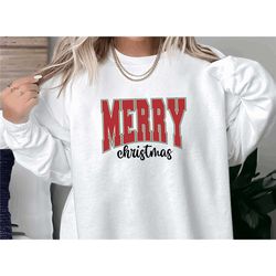 comfort colors merry christmas shirt,family christmas sweatshirt,merry &bright shirt,retro holiday shirt,cute christmas