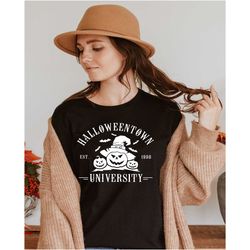 halloweentown university shirt, halloween university, halloweentown shirt, halloween shirt, halloween town shirt, fall s
