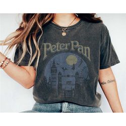peter pan london night silhouette shirt, peter pan shirt, neverland shirt, magic kingdom shirt, disneyworld shirt, disne