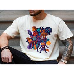 guardians of the galaxy volume 3 cosmic team shirt, marvel movie 2023, family matching tee gift ideas for men women
