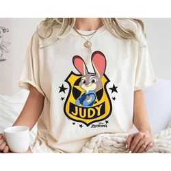 judy badge shirt, zootopia t-shirt, disney family vacation, disneyland trip