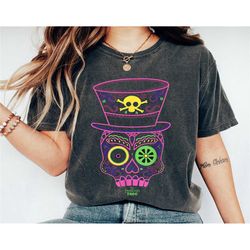dr. facilier neon tarot card graphic shirt, princess and the frog t-shirt, disney princess tee, family vacation, disneyl