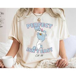 georgette perfect isn't easy shirt, oliver and company t-shirt, disney dog tee, family vacation, disneyland trip gift fo