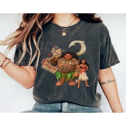 moana and maui shirt, moana t-shirt, disney family vacation, disneyland trip