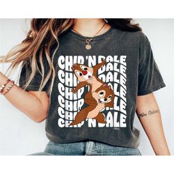 chip n dale shirt, double trouble t-shirt, rescue rangers tee, disney family vacation, disneyland trip