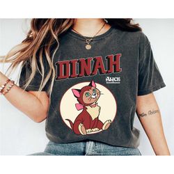 dinah cat shirt, alice in wonderland t-shirt, disney cats tee, family vacation, disneyland trip