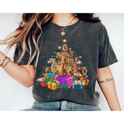 tree airedale terrier dog xmas shirt, christmas dog shirt, dog mom t-shirt, dog mama tee, pet lovers, dog lovers gift