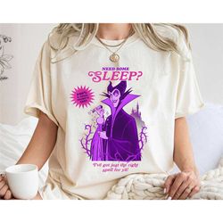 maleficent need some sleep shirt, villains for hire t-shirt, sleep beauty tee, disney family vacation, disneyland trip