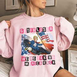 trump get in loser 2024 shirt, d0nald shirt republican red states biden