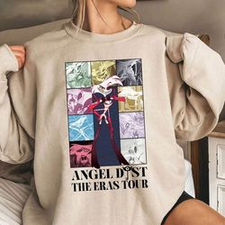 angel dust eras tour shirt, hazbin hotel tee tops hoodie