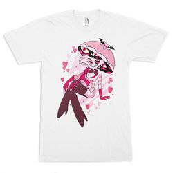 hazbin hotel angel dust art t-shirt