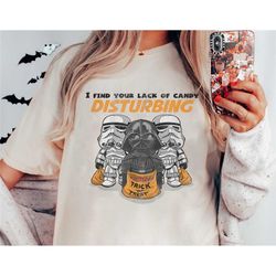 classic halloween darth vader trick or treat shirt, star wars shirt, darth vader t-shirt, halloween tee, spooky season,