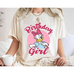 daisy duck birthday girl shirt, mickey and friends t-shirt, birthday squad, disney birthday, birthday party