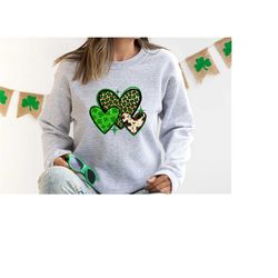 lucky cheetah heart shirt,st. patricks day shirt,st patrick