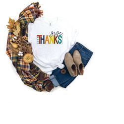 give thanks shirt, thanksgiving shirt,thanksgiving gift,fall shirt,thanksgiving family