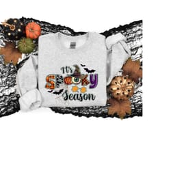 it's spooky season sweatshirt, halloween sweatshirt, spooky season