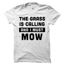 lawn mowing shirt. landscaper shirt. lawn mower shirt.