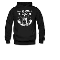 grandpa biker hoodie. grandpa biker sweater. grandpa motorcycle