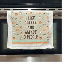 i like coffee and maybe 3 people tea