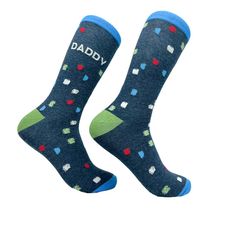 daddy socks, best dad ever socks, papa socks,