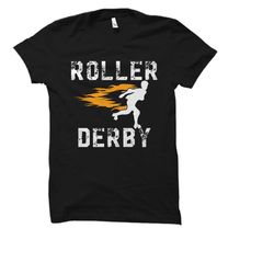 roller derby gift. roller derby shirt. roller skater
