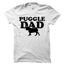puggle gift. puggle shirt. dog dad shirt. puggle