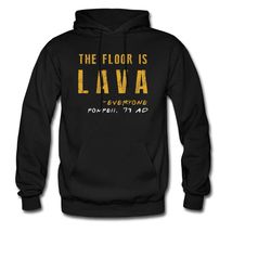 lava hoodie. lava sweatshirt. volcano sweater. volcano pullover.