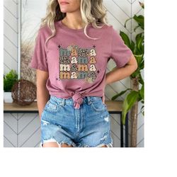 mama flowers shirt, plant mom shirt, floral mama