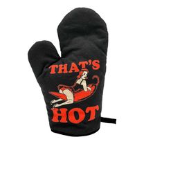 that's hot, spicy oven mitt, housewarming gift, christmas