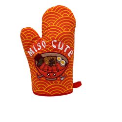miso cute, ramen, takeout oven mitt, housewarming gift,