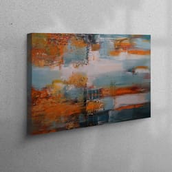 3d wall art, 3d canvas, canvas print, abstract trees art, abstract landscape poster, contemporary printed, modern artwor