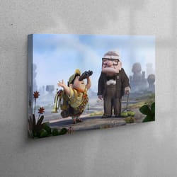 canvas home decor, canvas gift, canvas decor, air balloons canvas gift, kids room canvas decor, colorful balloons printe