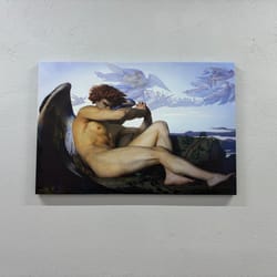 canvas home decor, wall art, canvas art, fallen man art canvas, reproduction canvas, cabanel canvas, classic 3d canvas,