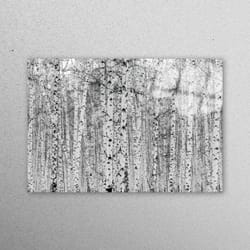 glass art, wall decoration, glass wall art, birch forest, birch forest landscape wall art, landscape wall art, forest vi