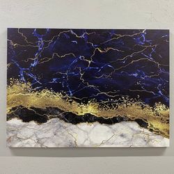 canvas home decor, living room wall art, wall art canvas, gold wall decor, contemporary printed, modern wall art, abstra