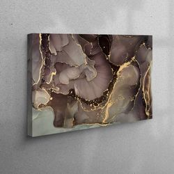 canvas print, canvas decor, 3d canvas, modern marble wall art, modern canvas decor, abstrac tmarble printed, shimmery ca