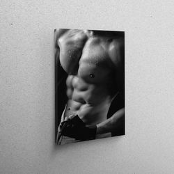 canvas print, wall art canvas, 3d wall art, erotic canvas art, sensual photo art canvas, sensual canvas gift, erotic man