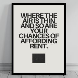 hilarious colorado meme print colorado canvas minimalist state slogan colorado silhouette modern travel keep calm s